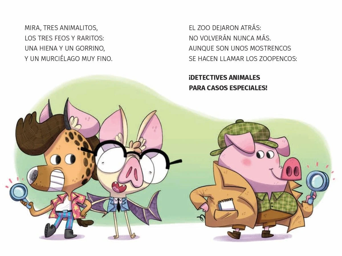 Los detectives Zoopencos 1. El monstruo del río Nesi