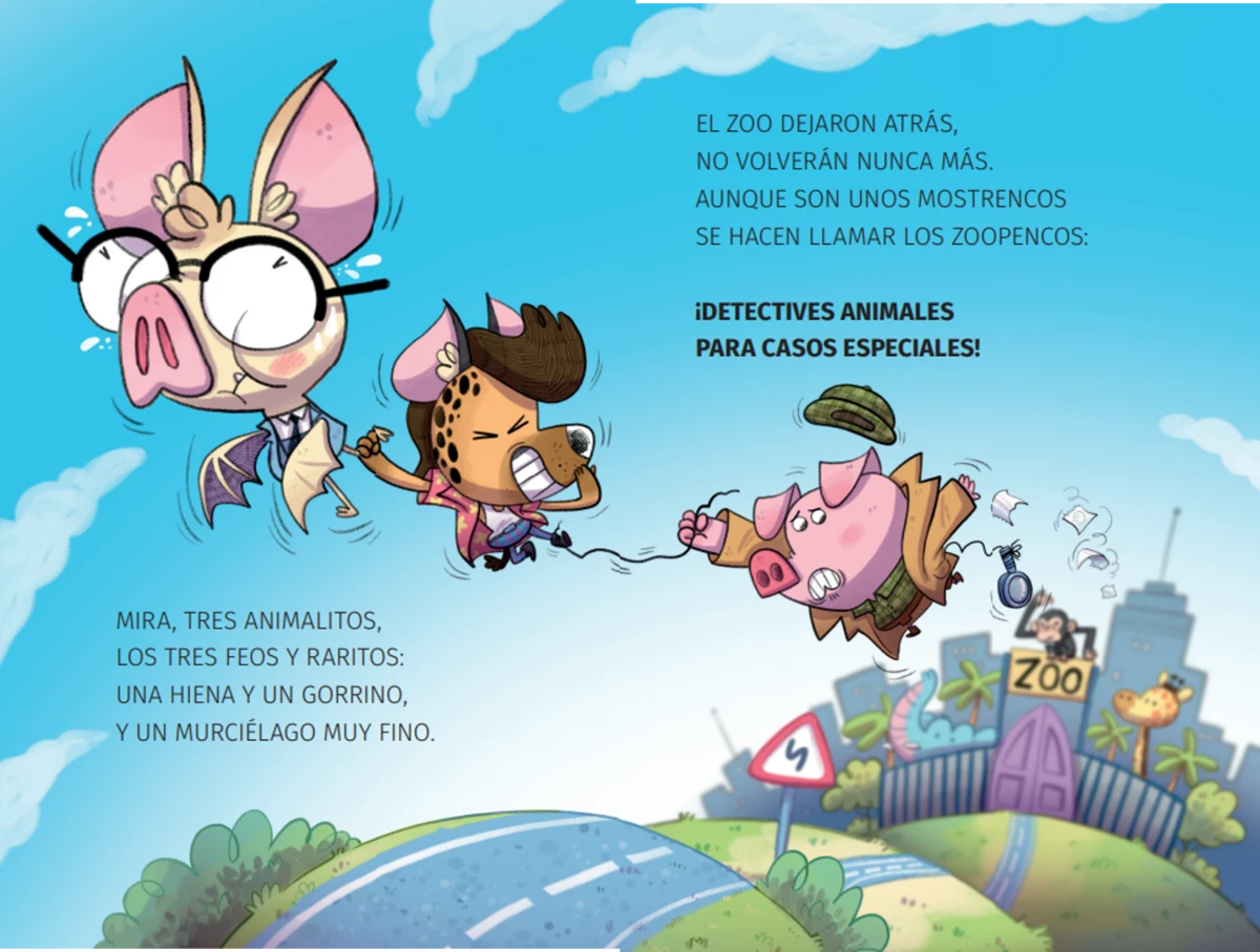 Los detectives Zoopencos 2. El huevo de oro robado