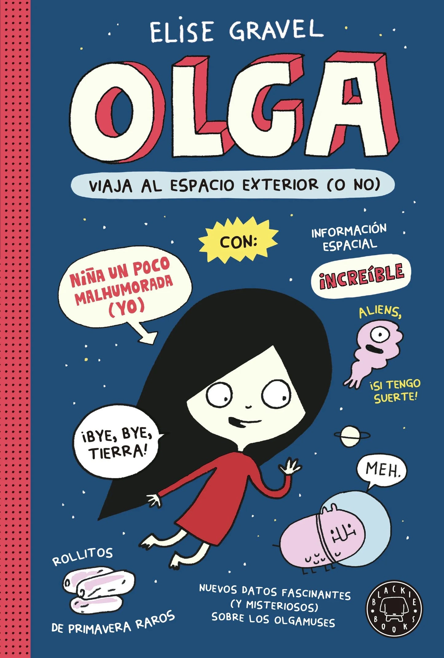 Portada Olga viaja al espacio exterior o no Voltereta