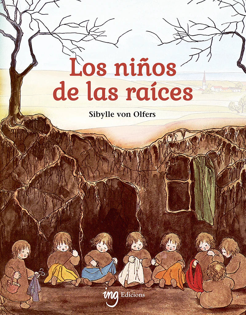 Voltereta portada Los niños de las raíces cuento ilustrado