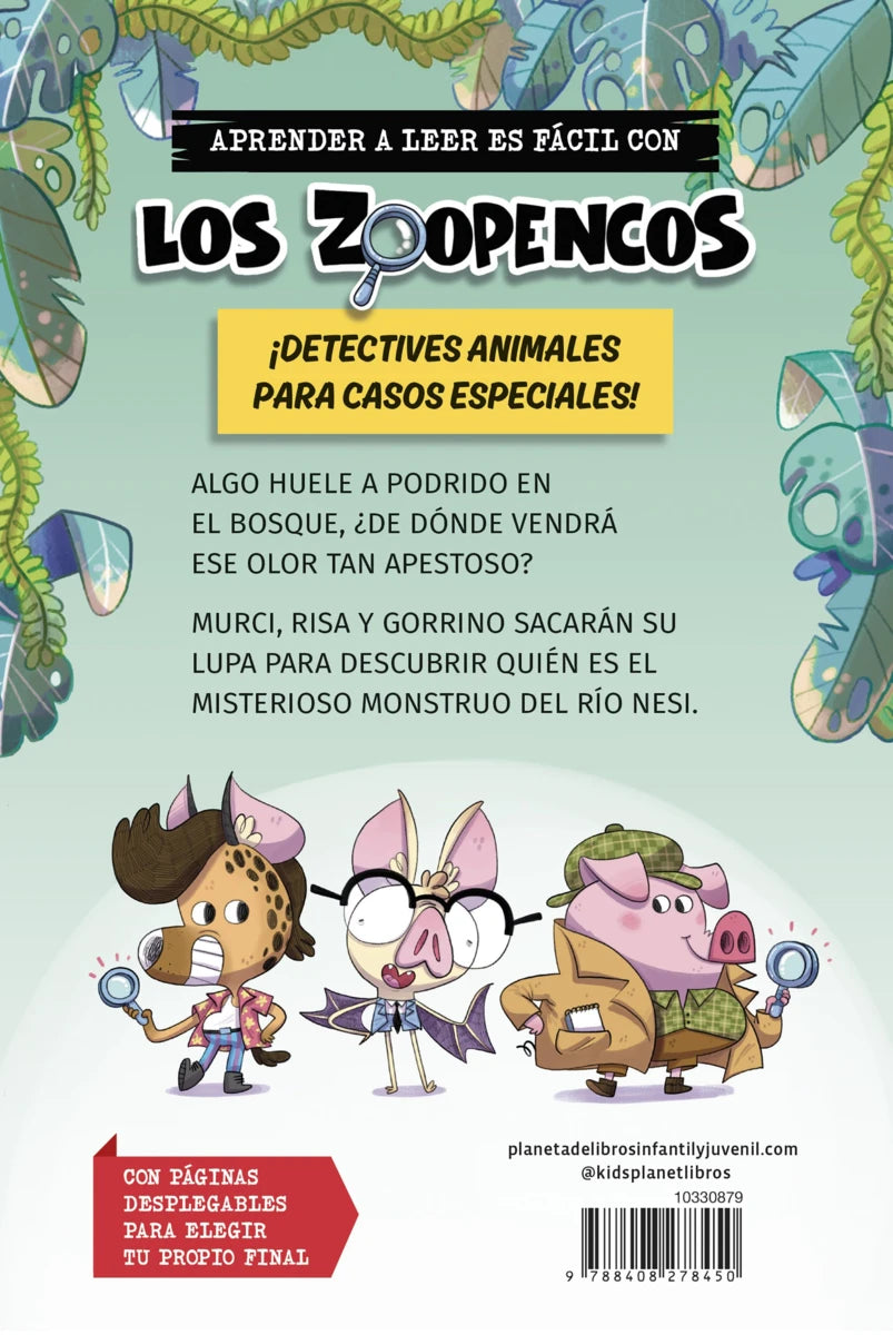 Los detectives Zoopencos 1. El monstruo del río Nesi