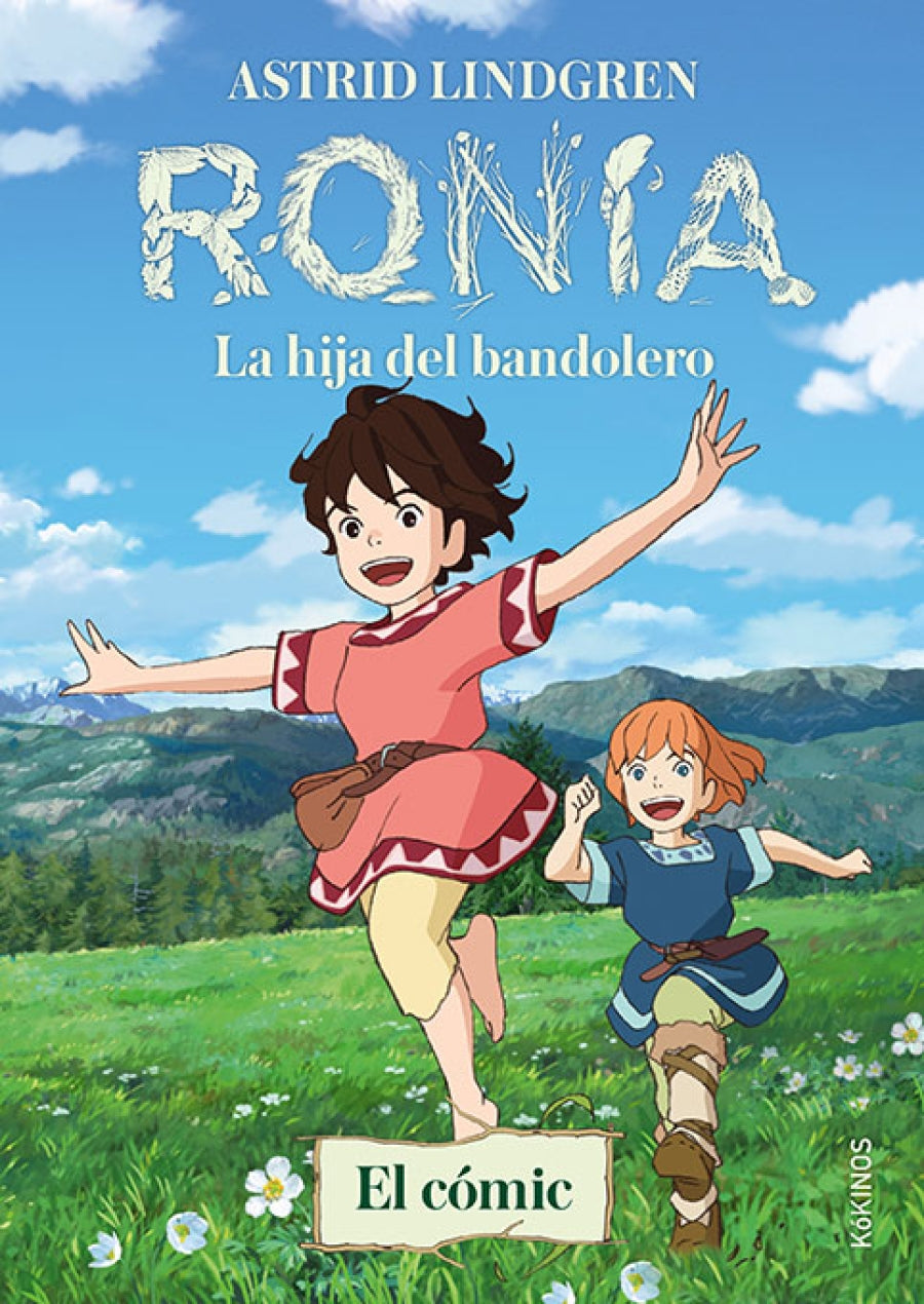 Ronia la hija del bandolero cómic portada Voltereta