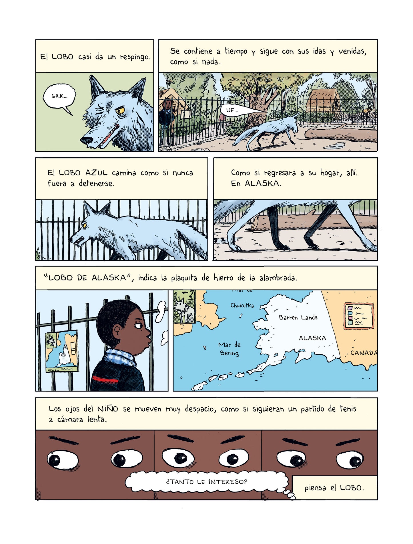El ojo del lobo (novela gráfica)