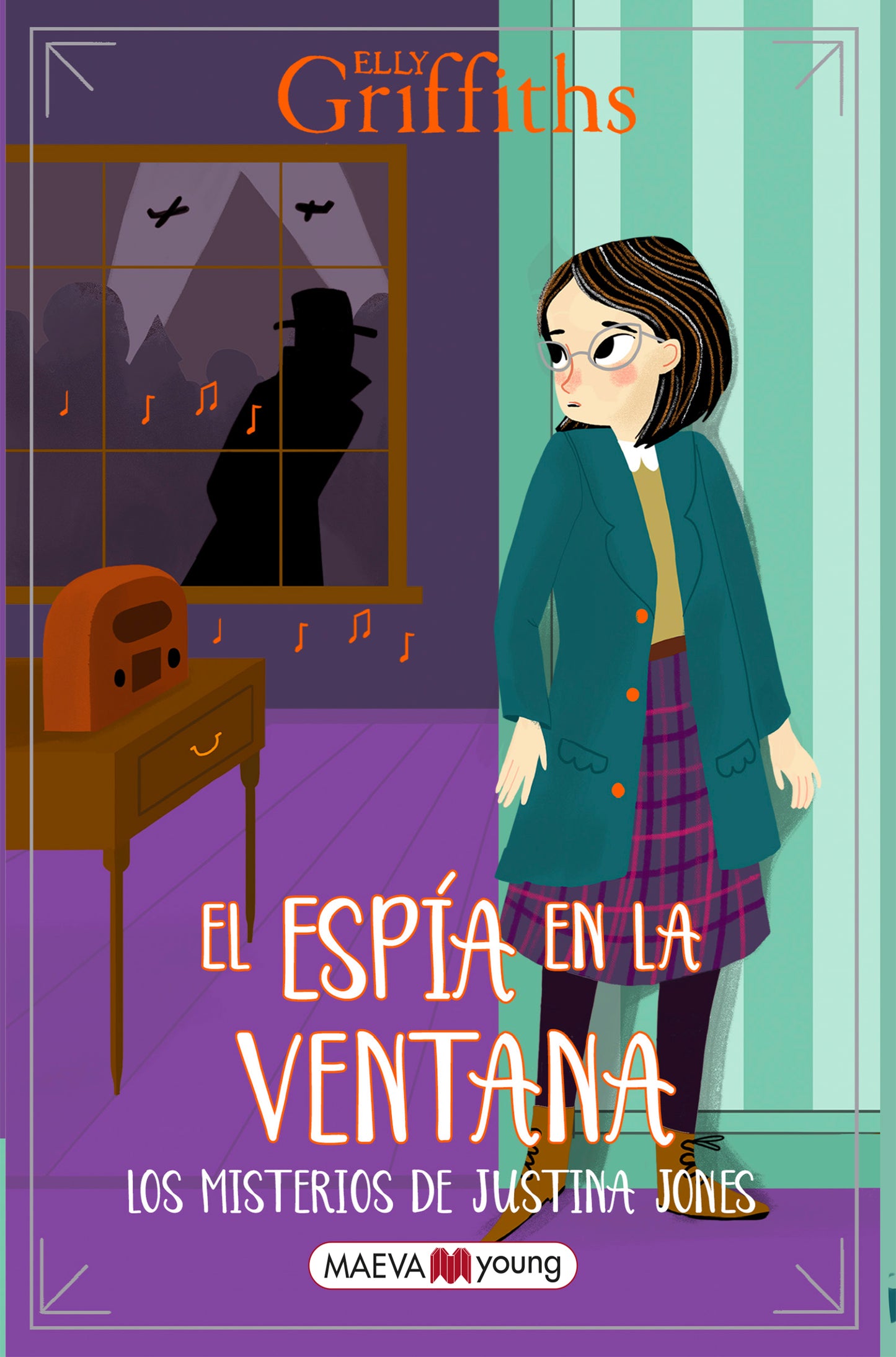 Voltereta Los misterios de Justina Jones 4. El espía en la ventana portada