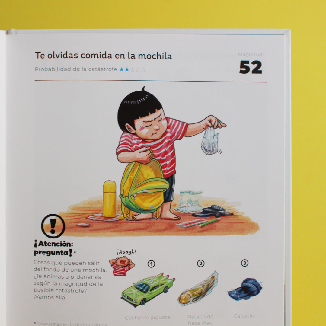 guía ilustrada de las catástrofes de cada día interior voltereta