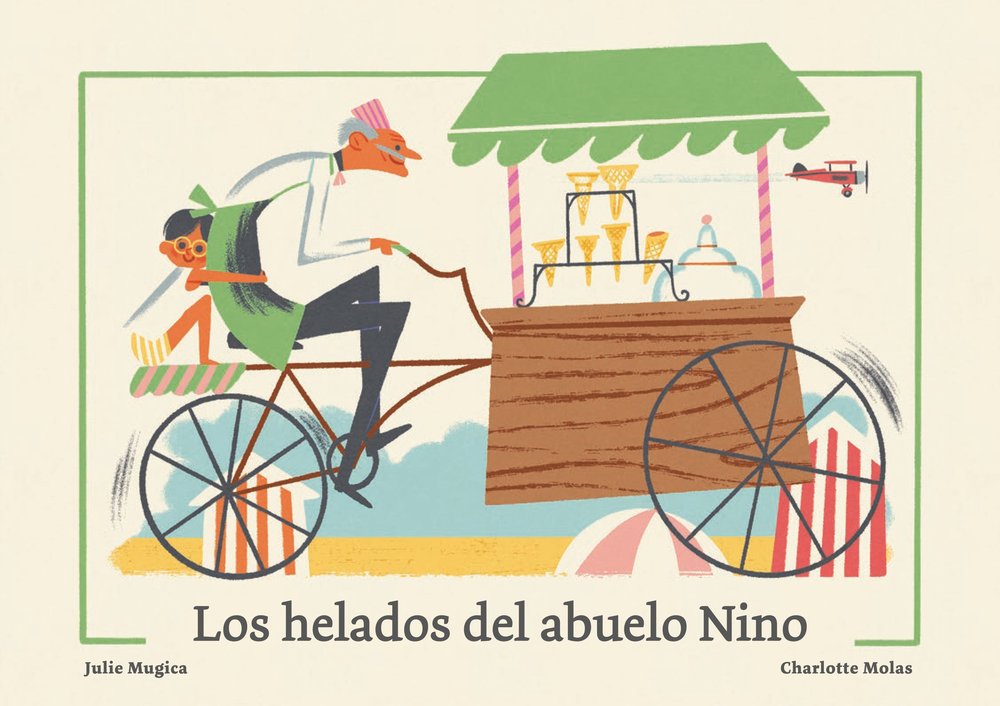 Voltereta Los helados del abuelo Nino portada