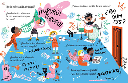 La casa ruidosa interior Voltereta