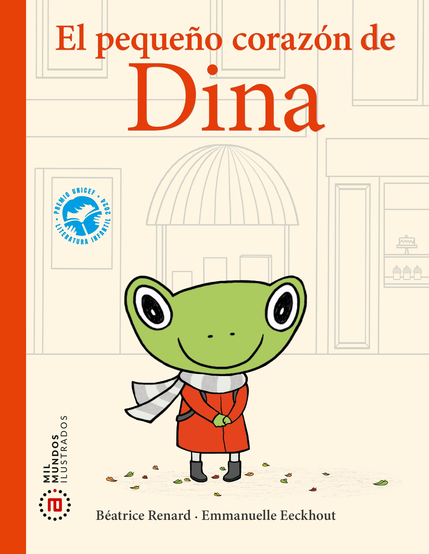 portada el pequeño corazón de Dina Voltereta