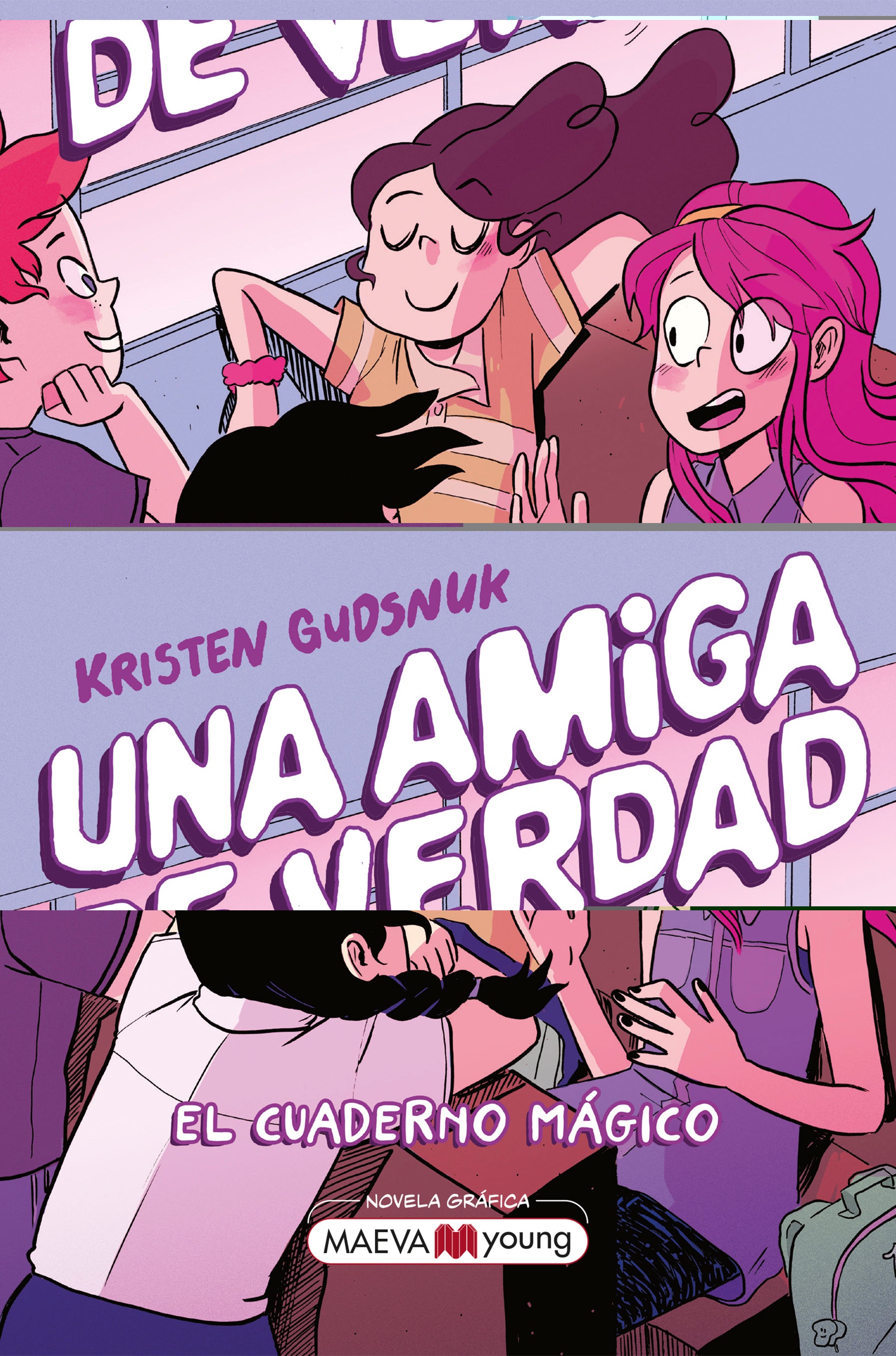 Voltereta portada Una amiga de verdad. El cuaderno mágico