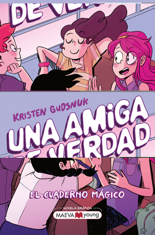 Voltereta portada Una amiga de verdad. El cuaderno mágico